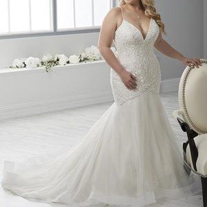 Christina Wu Gorgeous Plus Wedding Gown -